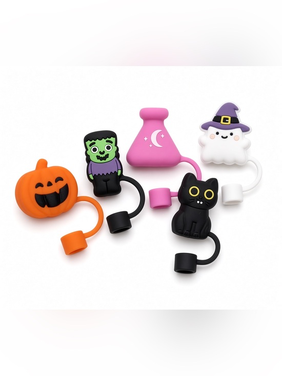 Target Other - Assorted Halloween straw toppers 5